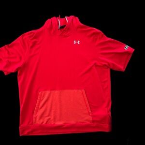 Under Armour red hoodie
